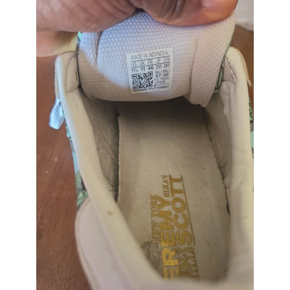 adidas jeremy scott Money Print SuperStar  11.5